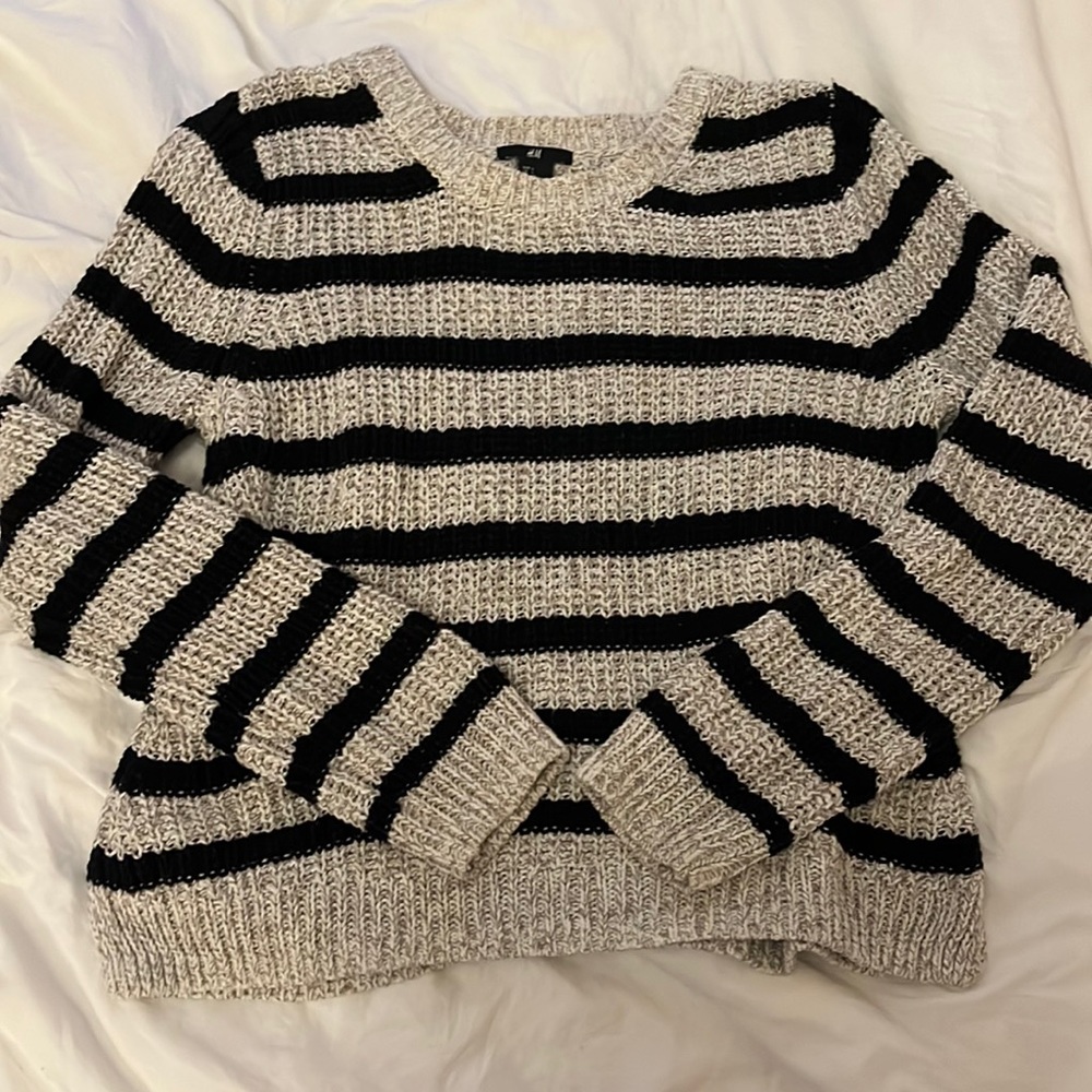 Stripe Knit Sweater